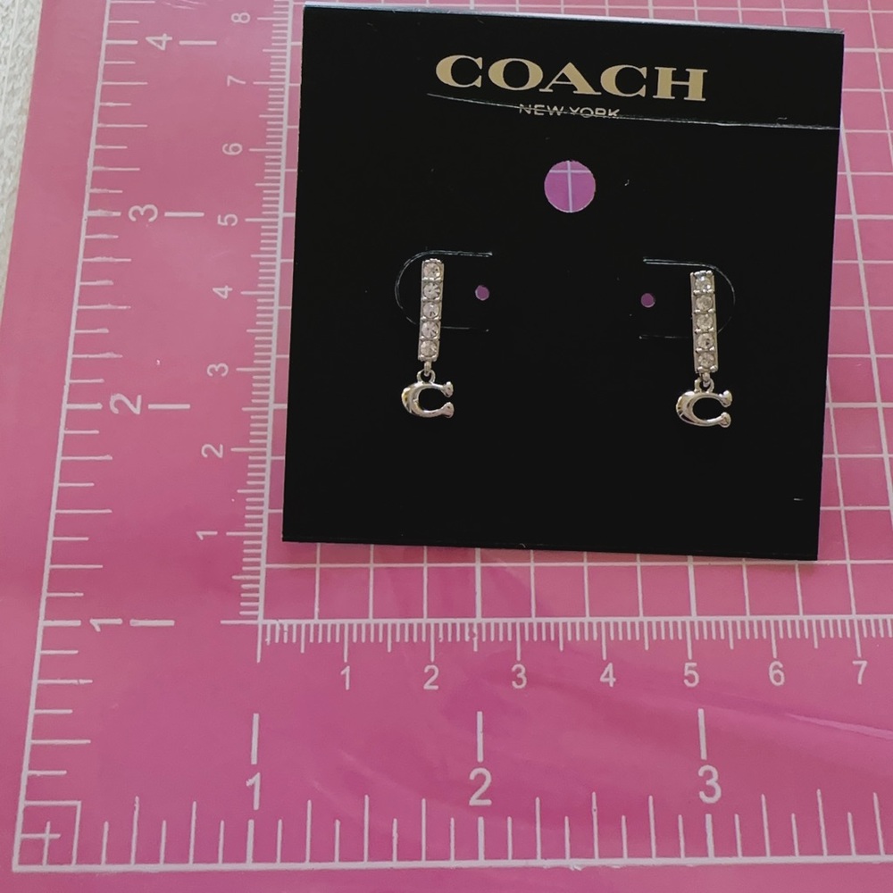 Coach earrings - Picture 4 of 7